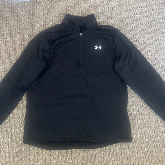 Under Armour Other - Men’s Large Black Under Armour Fleece Quarterzip